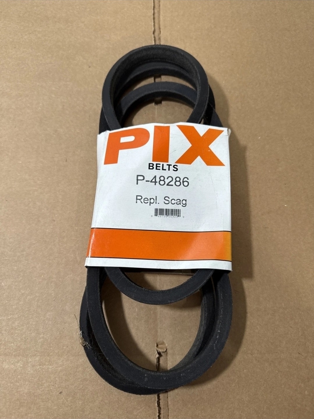 Pix OEM Replacement Belt Fits Scag Mower Drive Belt 48286